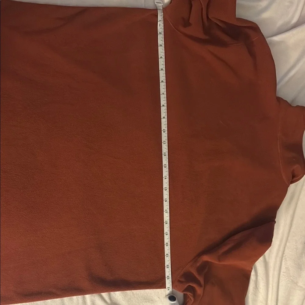 The North Face Burnt Orange Fleece‎ Pullover